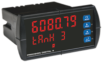 PD6080 ProVu Decimal Display Modbus Scanner with Dual Analog Inputs